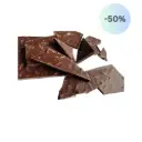 Dunkle Bruch-Schokolade mit 10% Mandeln 1kg