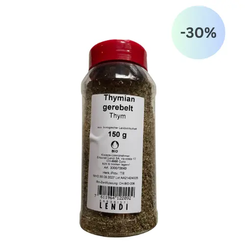 Bio-Thymian gerebelt 150g-Dose