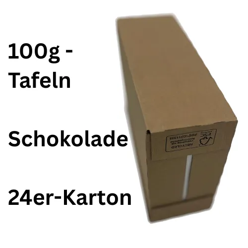 Schokoladen-Couverture 24-er Karton