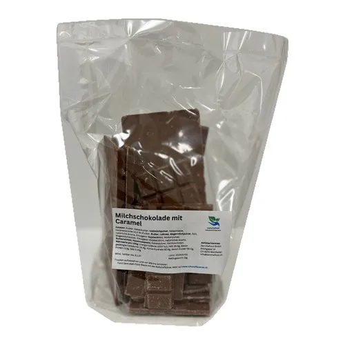Milchschokolade-Bruch mit Caramel 1kg