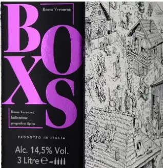 Rotwein aus Italien 3lt Box